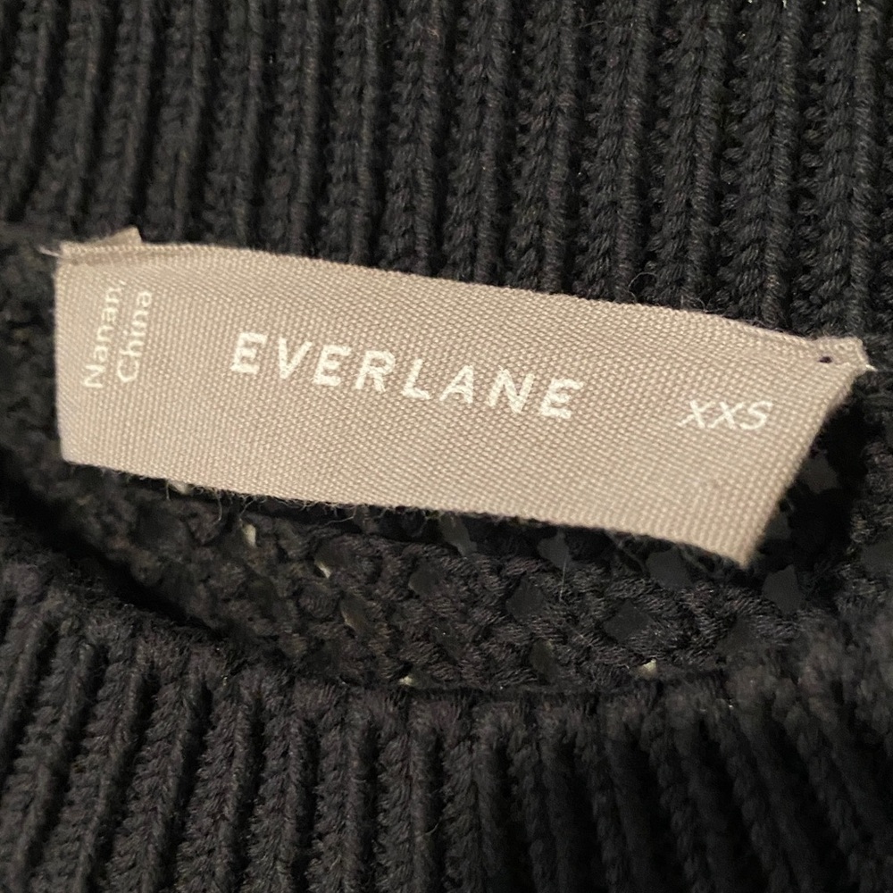 Everlane - The Mesh Sweater 100% Cotton NWOT XXS - Picture 6 of 8